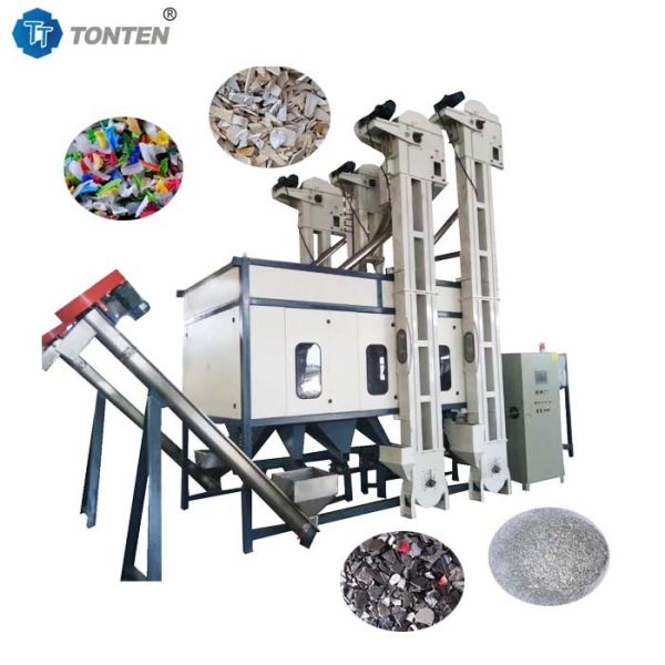 Quality PET PVC ABS PP Plastic Scrap Recycling Plant Electrostatic Separator for sale