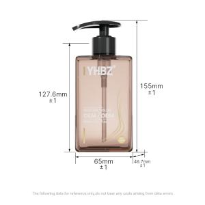 Buy cheap 300ml Square PET Plastic Pump Bottle for Liquid Soap and Shampoo with Screw-on Cap from wholesalers