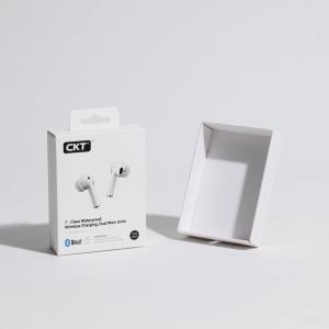 Buy cheap Custom Recycled Cardboard Wireless Headphone Packaging Box 3x3x3cm from wholesalers