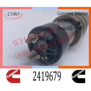 Buy cheap CUMMINS Diesel Fuel Injector 2419679 0984302 Injection SCANIA Engine from wholesalers