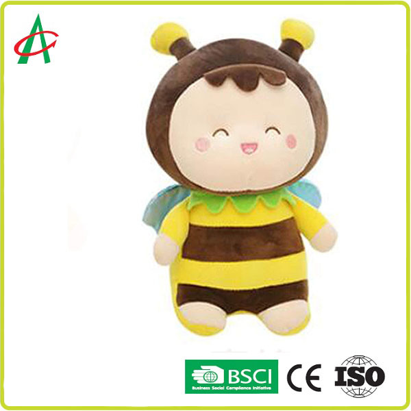 Buy cheap Polypropylene Plush Filling Polyester Fabric Bee Plush Toy from wholesalers