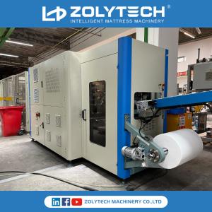 Buy cheap ZOLYTECH ZLT-PSD180 Pocket Spring Coiling Machine 180pcs/Min Computerized Pocket Spring Production Line For Mattress Net from wholesalers