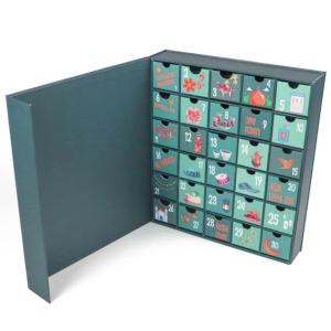 Customizable Calendar Gift Box With Varnishing Printing OEM ODM One-stop Service
