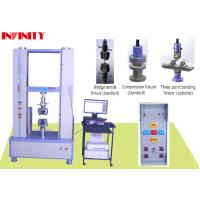 China High Precision Servo Controlled Universal Tensile Testing Machine Load Accuracy ±0.25% Unit Switchable To N for sale