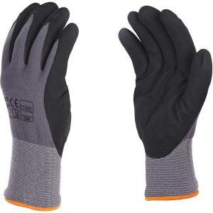 Buy cheap 15G Nylon Spandex Sandy Nitrile Coated Work Gloves For Excellent Grip Customized Color from wholesalers