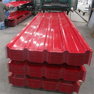 DX51D Cold Rolled Galvanised Corrugated Metal Sheets Zinc Coated