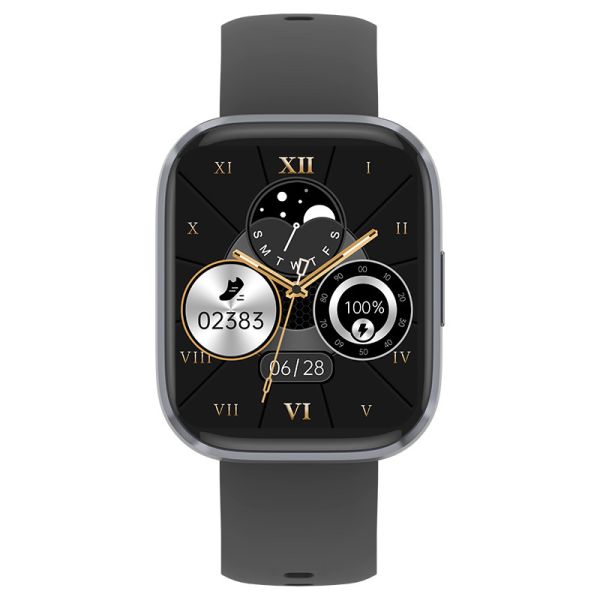 Quality Waterproof IP68 Fitness Tracker Device 300mAh Sport Smart Watch 1.96'' Full Touch Screen for sale