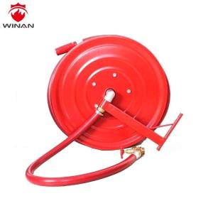 3/4" Swing Type PVC Fire Hose With Water Nozzle For Shopping Center