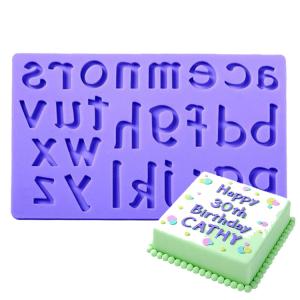Buy cheap Fondant Silicone Letter Mold DIY Handmade Alphabet Moulds For Cake Decorating from wholesalers