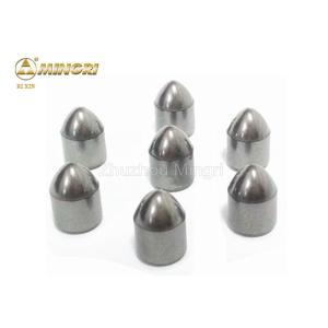Buy cheap Surface Finished Tungsten Carbide Buttons Spherical And Parabolic Shapes Insert from wholesalers
