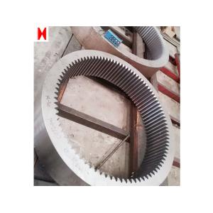 Buy cheap 40Cr Forging Large Ring Gear Helical Mechanical Gear Ring from wholesalers