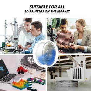 3D Printer Filament Diameter 1.75mm Glow Blue Cyanpla Customizable Request