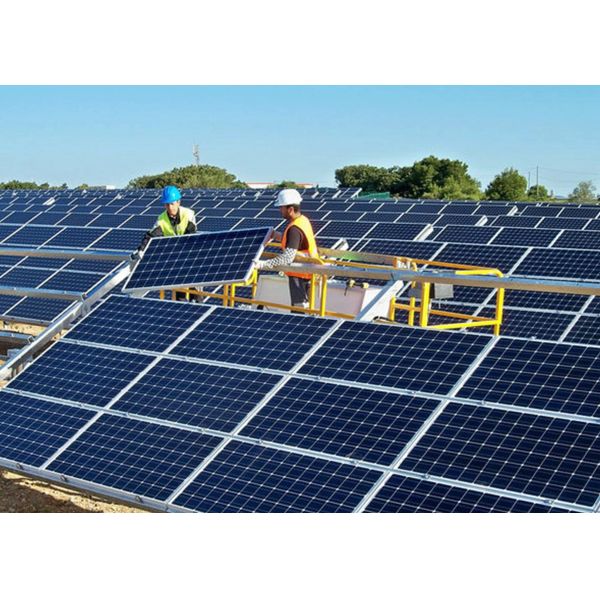 Quality Safety Residential Solar Panels , Solar Pv Modules 60 M / S Load Capacity for sale