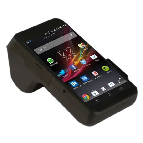 Quality Portable Handheld POS System with 5.5 inch IPS HD Display and 58mm Built-In Printer for sale