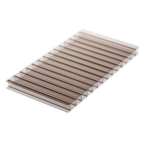 Buy cheap UV Resistant 8mm Polycarbonate Hollow Sheet for Greenhouse Covering from wholesalers