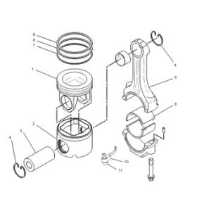 Buy cheap 3S4029 Piston Ring Replacement Grp. Cylinder Liner 144-5902 Engine 3S-4029 Ring 1445902 Ring from wholesalers