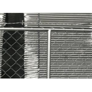 Buy cheap 6'x12' temporary construction fence panels tubing 41.2x2.0mm wall thick mesh 57mmx57mm x 11ga dia from wholesalers