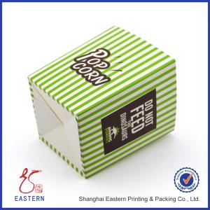 Buy cheap Green Food Grade Cardboard Packaging Boxes With Auto Lock Bottom from wholesalers