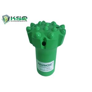 Buy cheap Tungsten Carbide Drill Bit R38 Thread Mining Drill Bits With Flat Face 14 Ballistic Insert Buttons from wholesalers