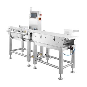 Buy cheap Eighing Range 3-15kg Boxed And Bagged Products Weighet Check Weighing Sorter Dynamic Conveyor Checkweigher With Rejector from wholesalers