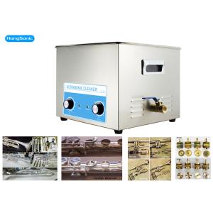 Buy cheap Musical Instrument Mechanical Ultrasonic Cleaner 10L SUS304 Tank With Heater from wholesalers