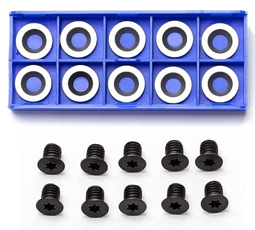 Buy cheap 15mm Round Shape DIY Carbide Woodturning Tools Replacement Set 10PCS from wholesalers