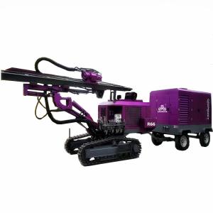 Buy cheap Crawler DTH Rig Machine Mining Blast Hole 50m Deep Hydraulic Drilling Rig Machine from wholesalers