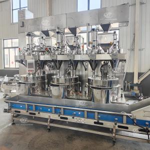 Buy cheap High Efficiency Three-station Automatic Cashew Nut And Melon Seed Kernel Coating Machine from wholesalers
