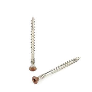 China Plain Finish Stainless Steel Countersunk Torx Head Double Thread Drywall Screw for Fixing on sale