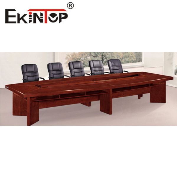 Quality Large Strip Conference Table Staff Training Table Negotiation Table for sale