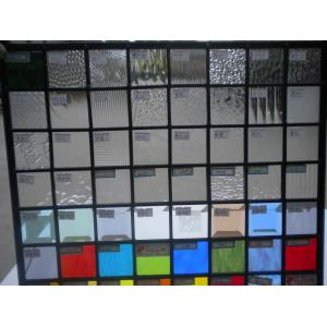 Buy cheap Artistic  Decorative Patterned Glass 3-8 Mm Thickness Float Translucent Type from wholesalers