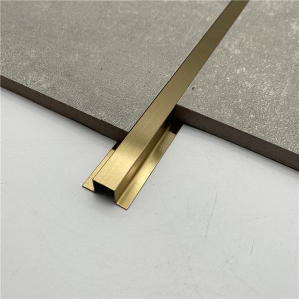 Buy cheap Decorative stainless steel u channel shape angle tile trim from wholesalers