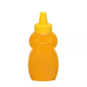 Buy cheap Customized Clear Plastic Squeeze Bottles Reusable Small Honey Jugs 110ml from wholesalers