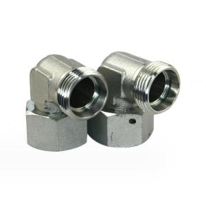 Hexagon Head 90-Degree Metric Male Transition Joint Hydraulic Adapter with