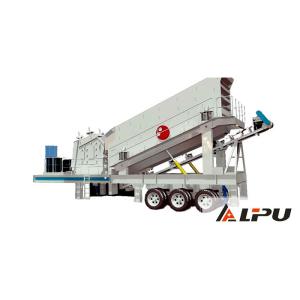 Buy cheap High Efficiency Hard Stone Mobile Crushing Plant , Impact Crusher Station from wholesalers