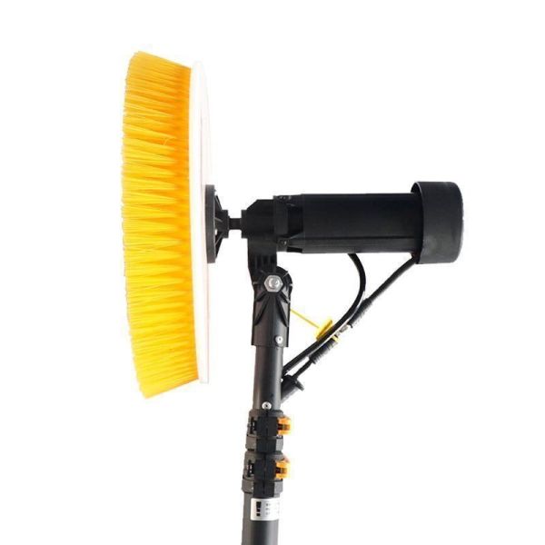 Effortless Solar Panel Cleaning and Scrubbing with Customizable Labor-Saving