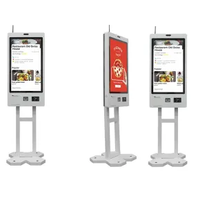 Buy cheap Self Service Ticket Printing Kiosk With Optional QR Code And RFID Support from wholesalers