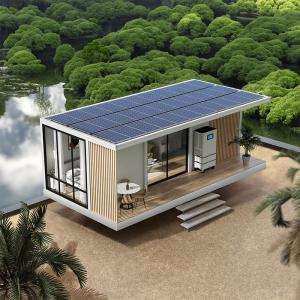 Buy cheap Prefab Modular House Contain Container Home with Solar Panel Space Capsule Bed Hotel Cabin from wholesalers