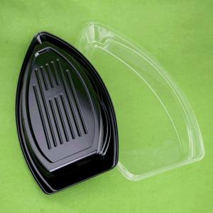 Buy cheap Recyclable Disposable Plastic Sushi Sashimi Platter from wholesalers