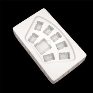 Buy cheap Custom Flocked PET Serum Vial Trays for Cosmetic Packaging product