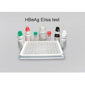 Buy cheap HBeAg Elisa Assay Kit Polystyrene Microwell Strips Require Distilled Water product