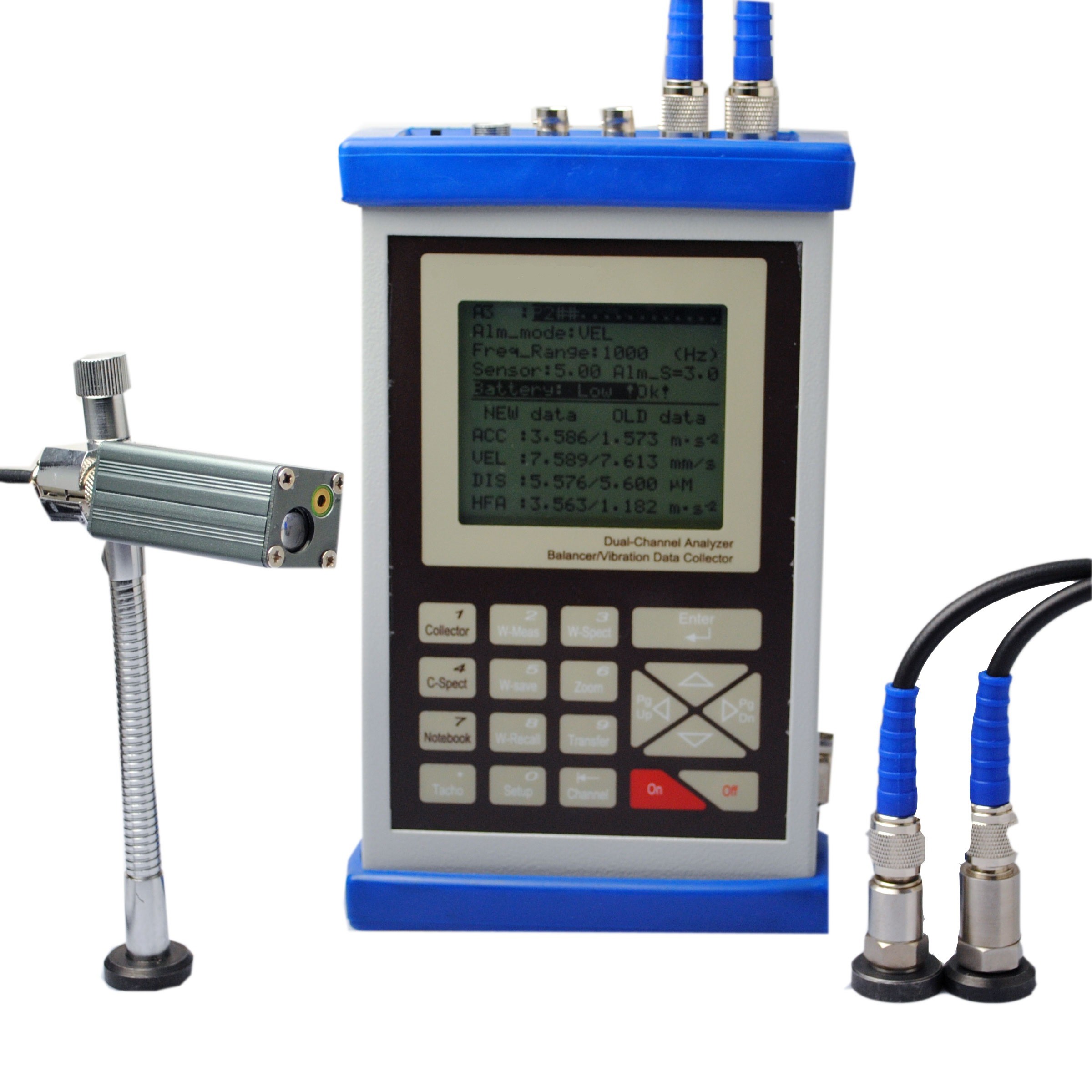 Buy cheap 2 Channel Huatec Portable Vibration Analyzer Hg907 from wholesalers