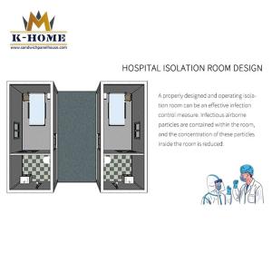 Buy cheap Emergency Container Hospital Fast Build Isolation Room Made In China from wholesalers