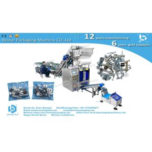 Buy cheap Automatic Counting Packaging Machine with 9 Custom Vibratory Bowls and Bucket Conveyor for Hardware from wholesalers