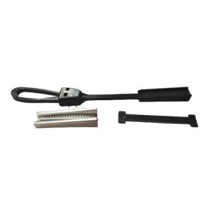 Buy cheap FTTH Nylon and Metal Flat Wire Fiber Optic Cable Clamp with Nylon Material Introduction from wholesalers
