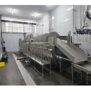Buy cheap 380V Poultry Butcher Machine Spiral Chicken Chiller Machine Customized from wholesalers