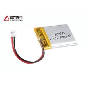 Buy cheap 3.7V 500mAh Small Lithium Polymer Power Tool Rechargeable Batteries from wholesalers