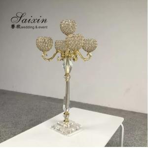 Buy cheap Luxurious 16 Arm Metal And Crystal Candelabra For Home Decor from wholesalers
