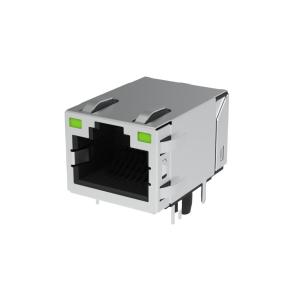 Buy cheap RJMG Series 1x1 1000 base-T RJ45 Magnetic Jack RJMG201K21120FR from wholesalers