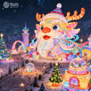 Buy cheap Handmade Santa Claus silk lanterns, with customizable sizes and colors. from wholesalers
